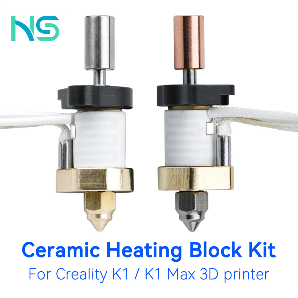 High Flow Ceramic Hotend - Yükseltme Creality K1 seramik isıtma bloğu