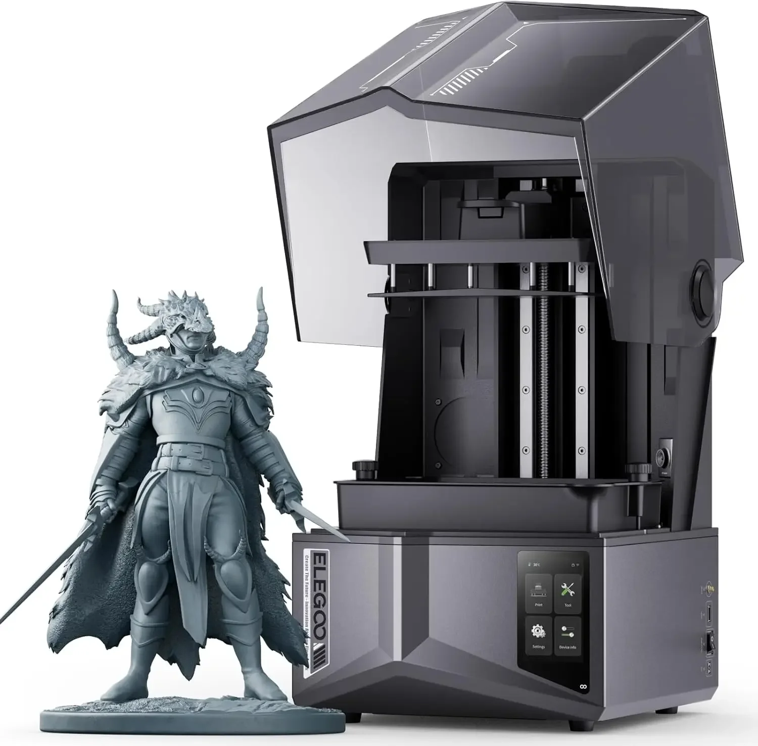 12K Monochrome Lcd Resin 3D Printer - Saturn 4 Ultra 12K Reçine 3D